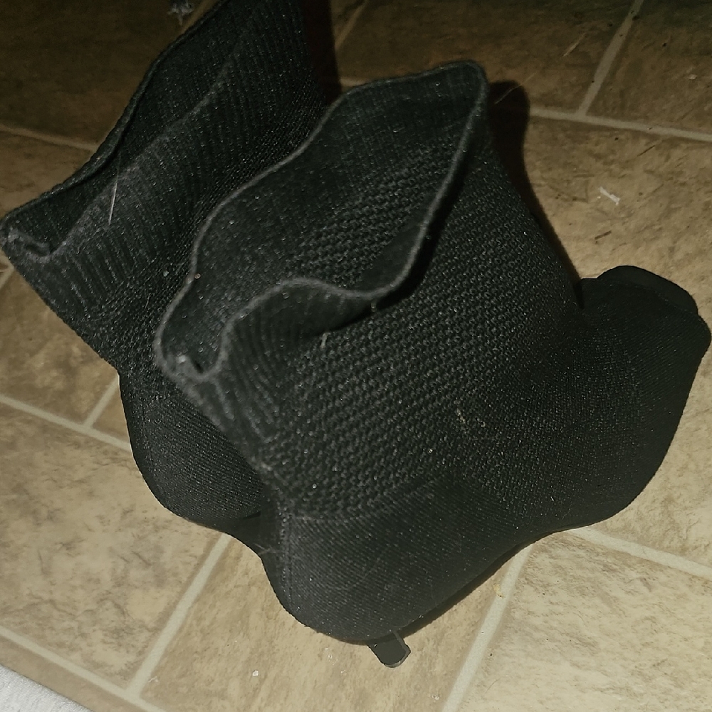 MIA Black Heeled Boots